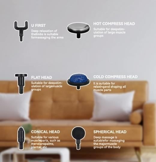 Massage Gun with Hot & Cold Compress
