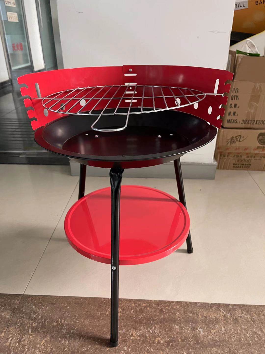 Adjustable Height BBQ Grill (14 inch)