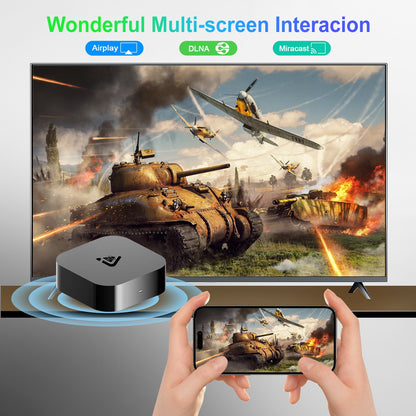 ZOKU 8K Android TV Box Allwinner H313 Smart Media Player