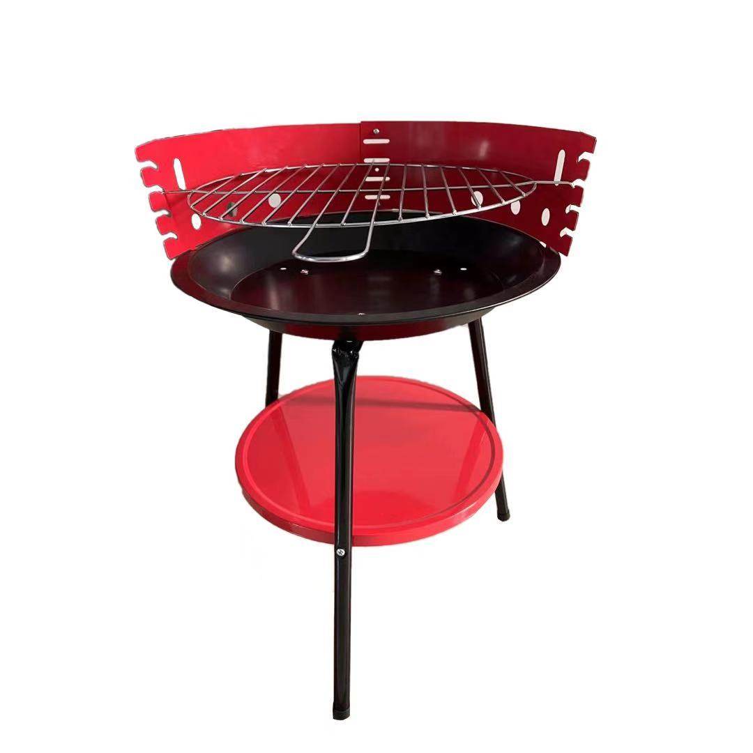 Adjustable Height BBQ Grill (14 inch)