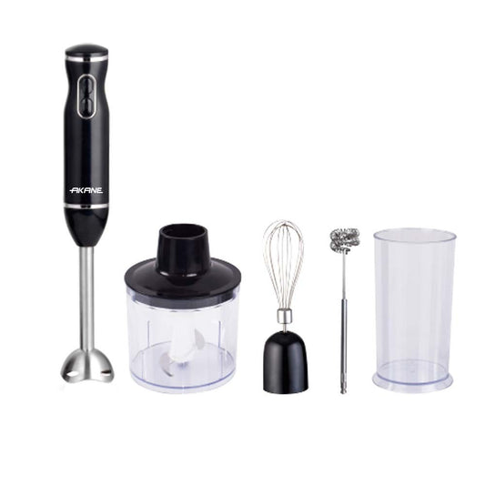 4-Blade Hand Blender Set with Accessories