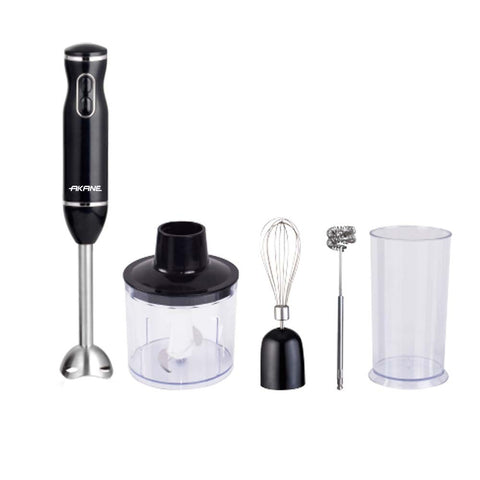 4-Blade Hand Blender Set with Accessories