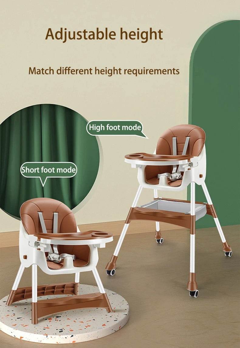 Baby Foldable Portable Multifunctional Dining Chair