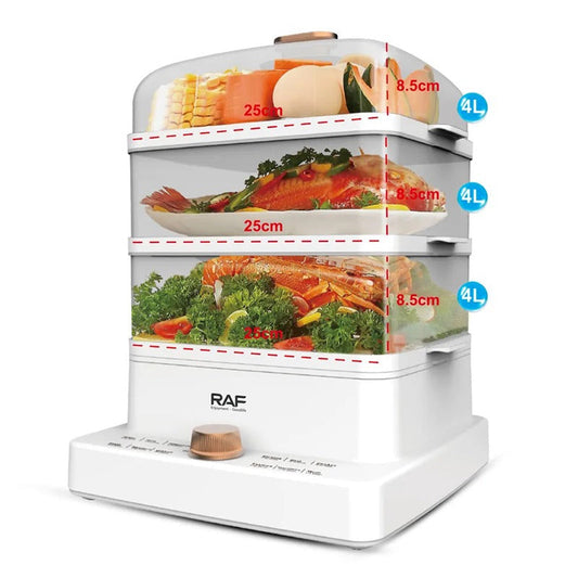 3 Layer Electric Vegetable Cooker (1200W)