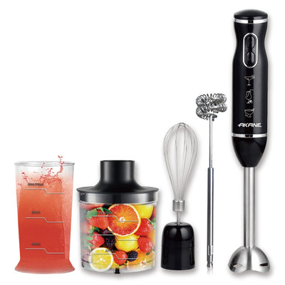 4-Blade Hand Blender Set with Accessories