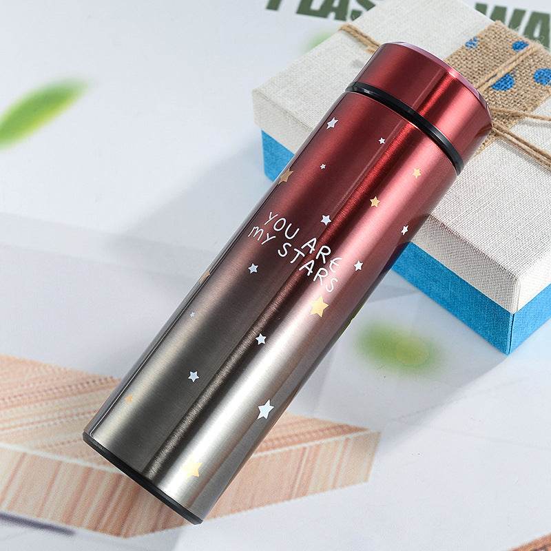 Vacuum Flask With Temperature Display (Stars)(500ml)