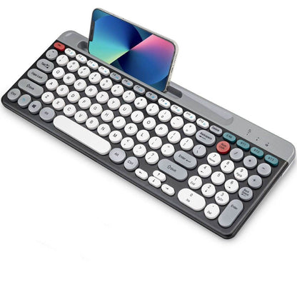 Fashion Phone Slot Portable Wireless Keyboard With Mouse - DMC Wholesale