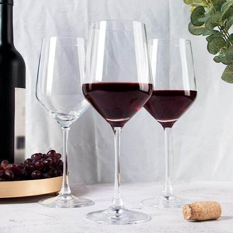 Larger Wine Glasses (Clear)(6 pcs)