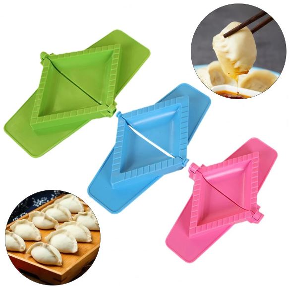 Triangle Half Round Dumpling Mould Set (3 pcs)