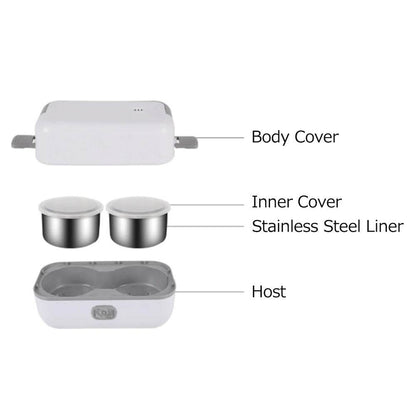 Electric Heating Lunch Box - DMC Wholesale