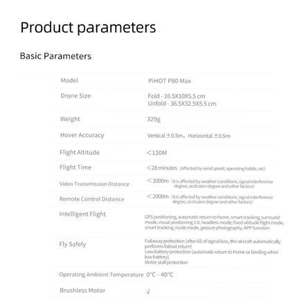PiHOT P80 Drone