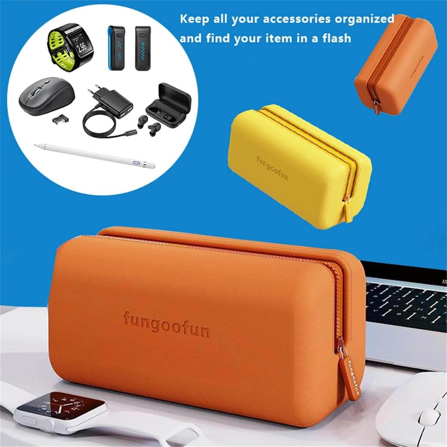 Make-Up Or Electronic Travel Case for Women (Rectangular)