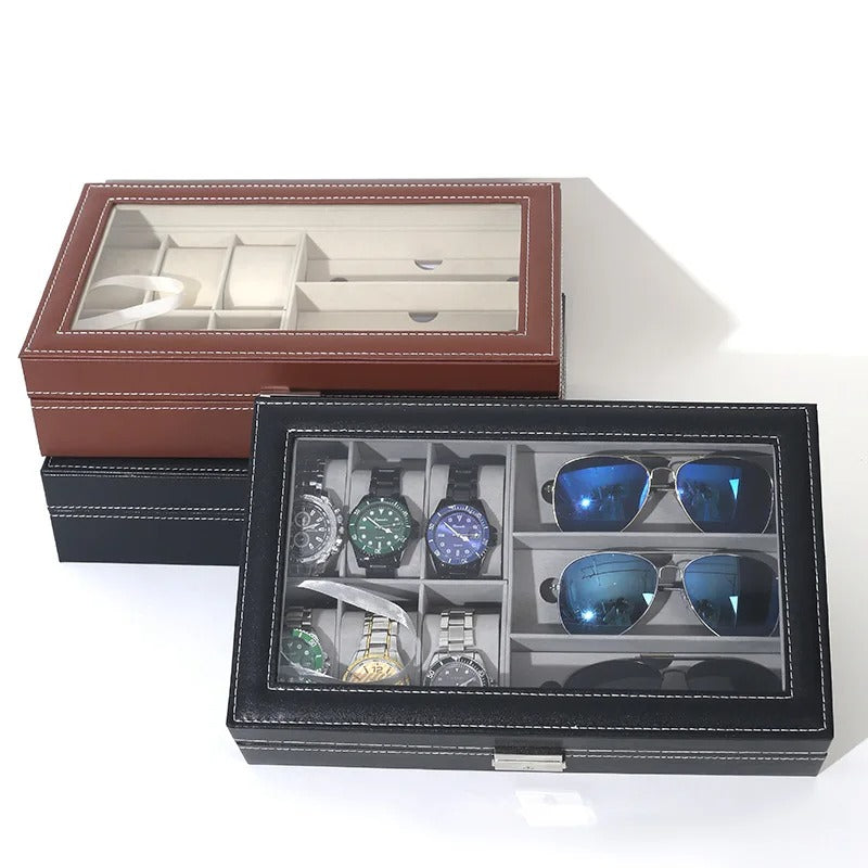 Watches and sunglasses organizer