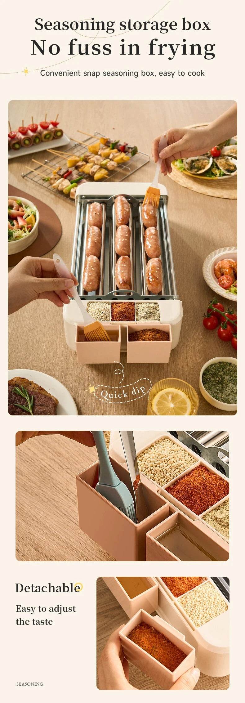 Household Electric Hot Dog Grill