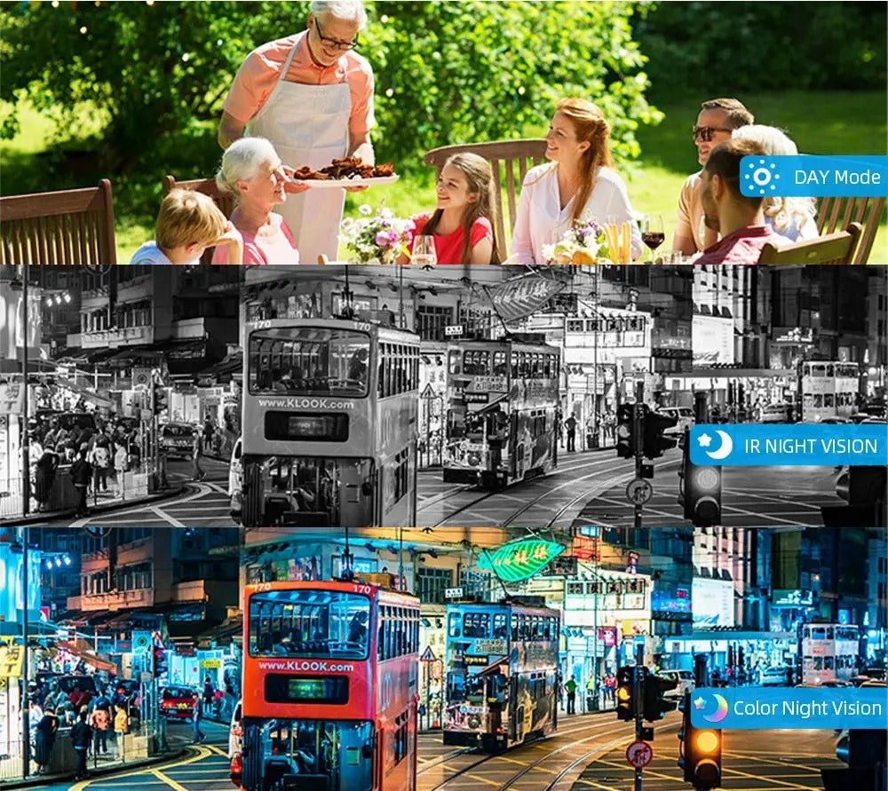 25MP Outdoor Five Lens 720 ° Rotating PTZ Camera