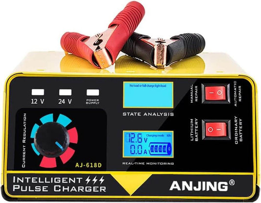 Car Battery Charger (12V)(24V) - DMC Wholesale