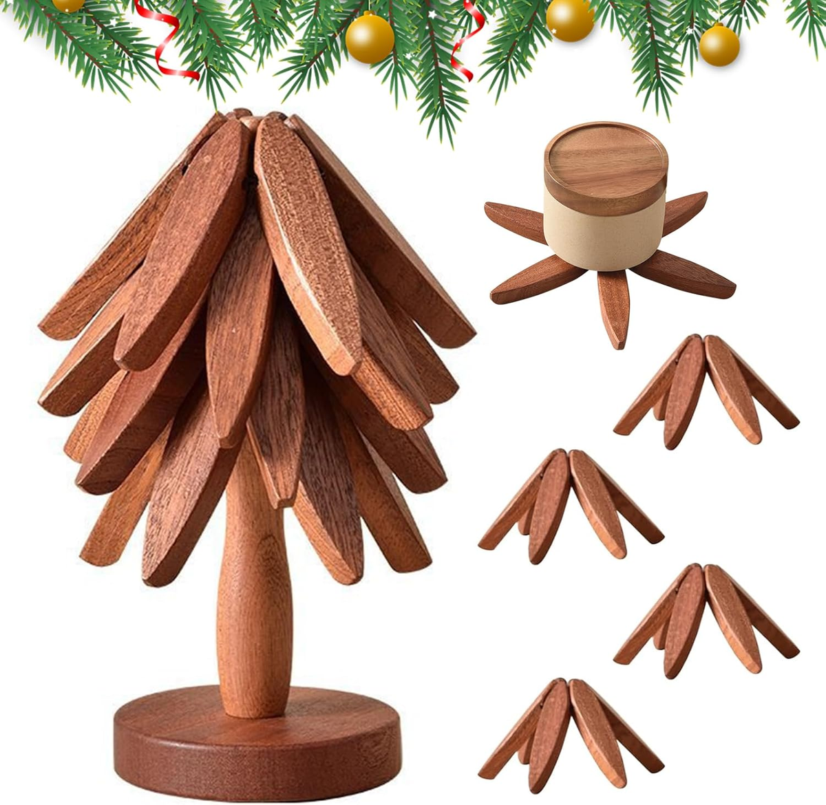 Wooden Heat Resistant Trivet (Each)