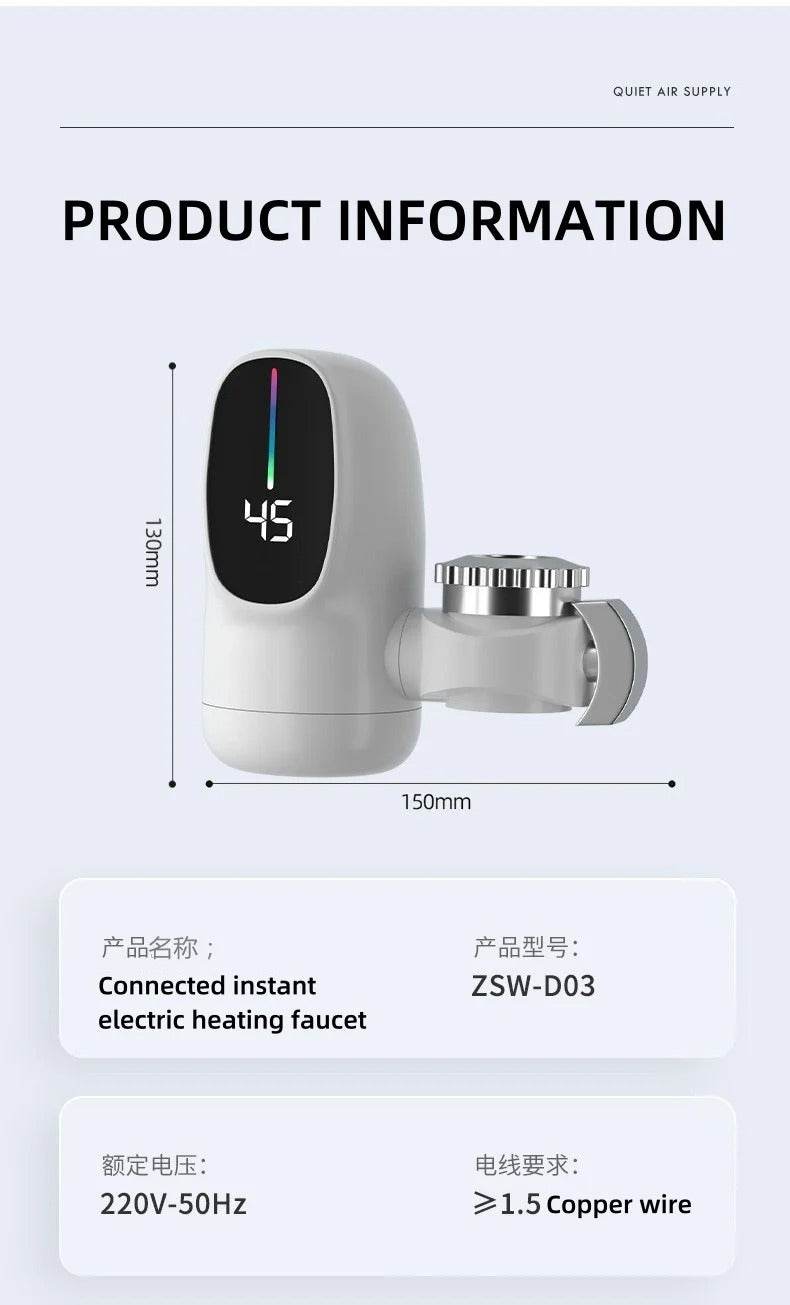 Smart Home Electric Water Heater