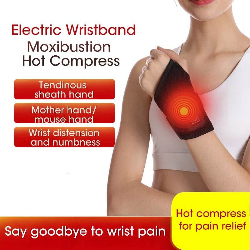 Adjustable USB Heating Wrist Brace