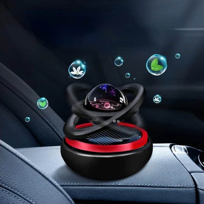 Car Aromatherapy Solar Magnetic Levitation Accessories