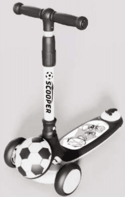 Folding Scooter with Adjustable Height