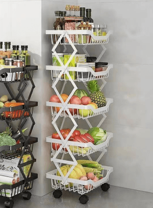 Kitchen Storage Collapsible Basket (5 Tier) - DMC Wholesale