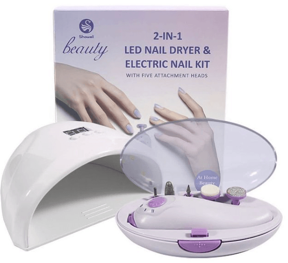 2in1 LED Nail Dryer and Electric Nail Kit