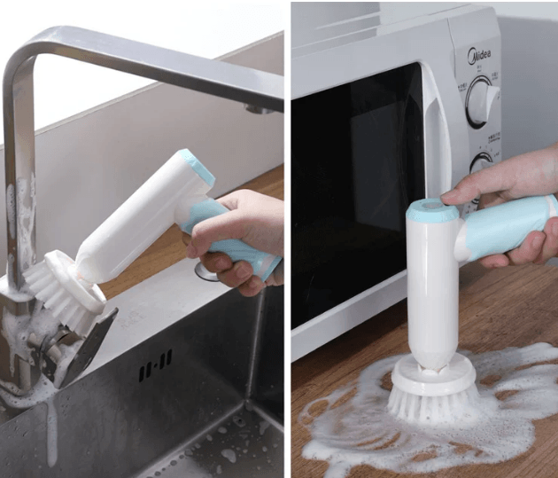 Rechargeable Hand Held Cleaning Brush