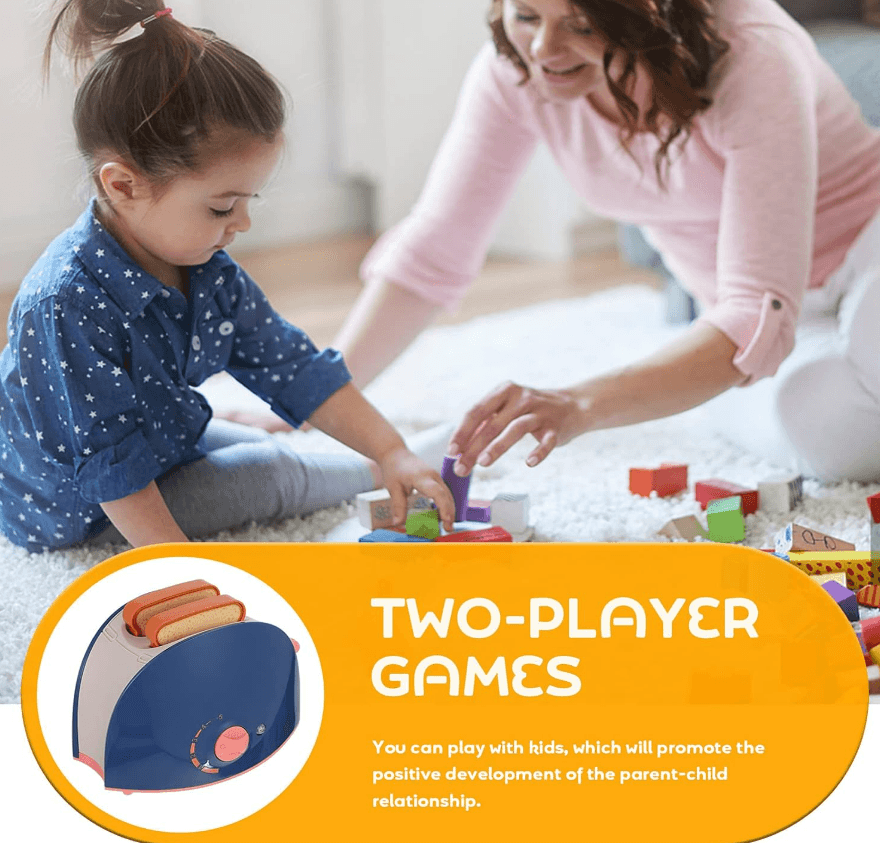 Simulation Mini Toaster Appliance Toy