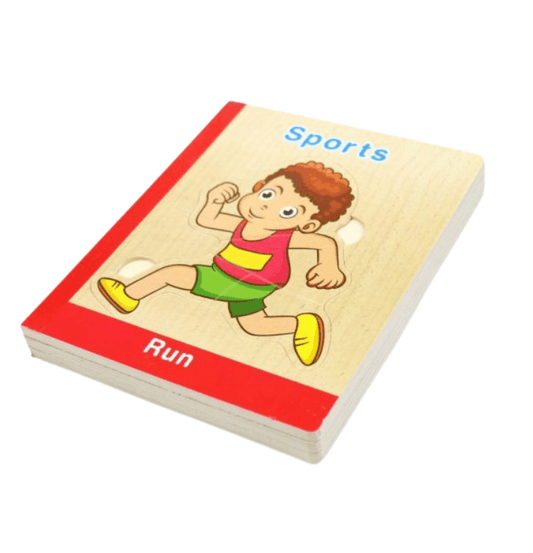Wooden Puzzle Book
