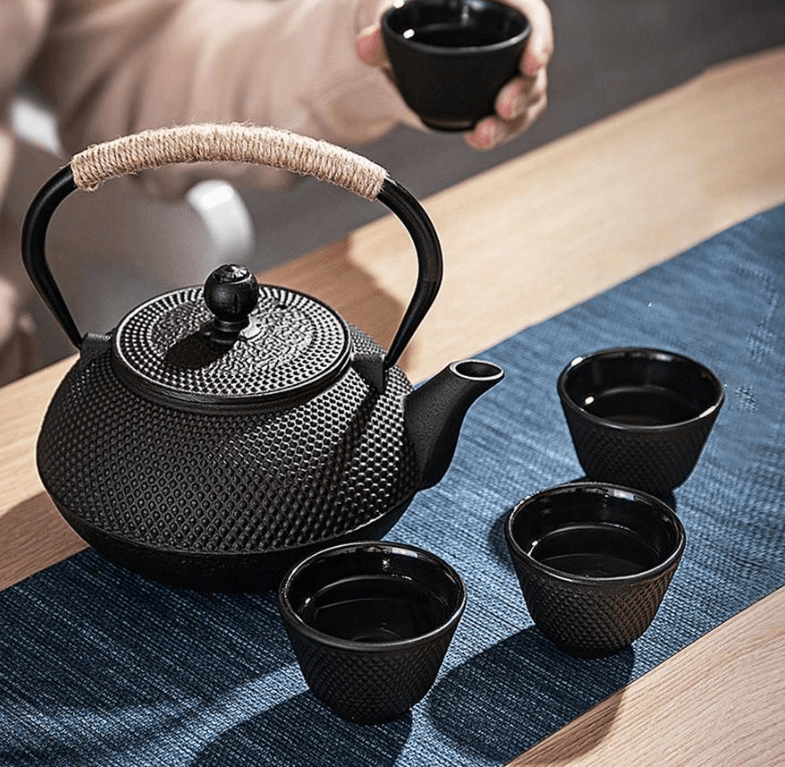 Cast Iron Tea Kettle (Excluding Accessories)(900ml)