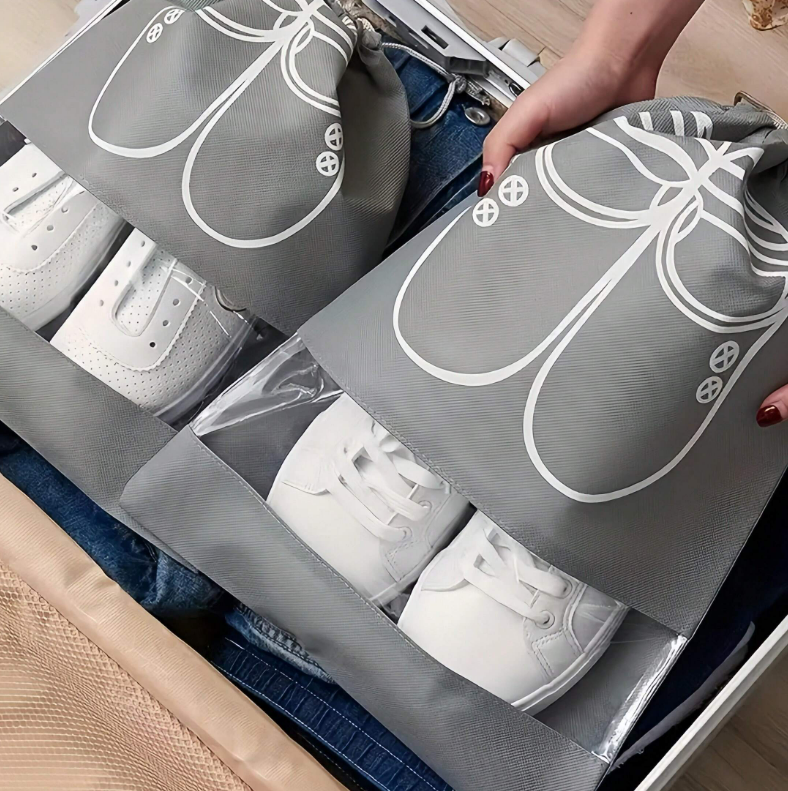 Travel Shoe Bag Combo (6 pcs)