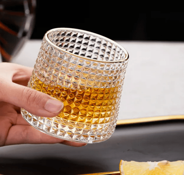 Golden Edged Dancing Glass Set (150ml)(6 pcs)