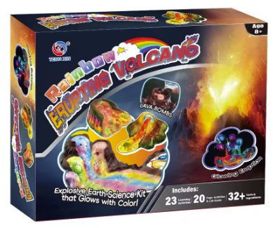 Glow In The Dark Volcano Eruption Kit