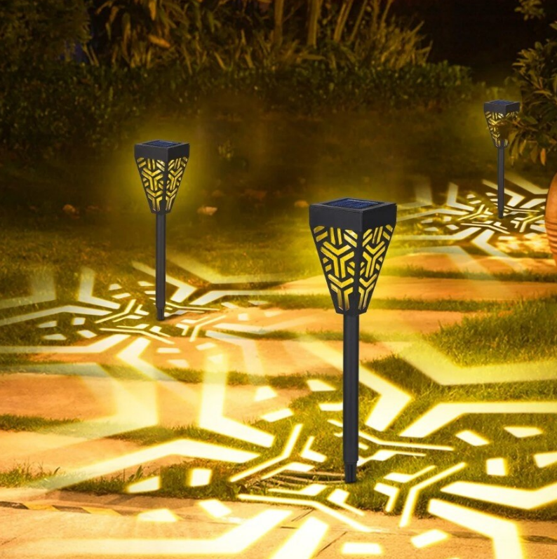 Decorative Solar Garden Lamp Set