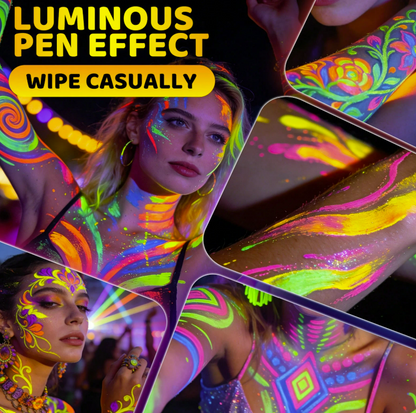 Glow In The Dark UV Light Pens (10 pcs)