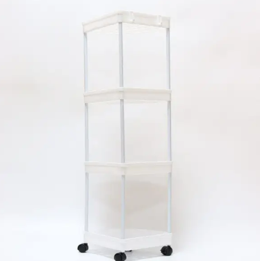 Corner Shelving Unit (4 tiers)(85x28x22cm)