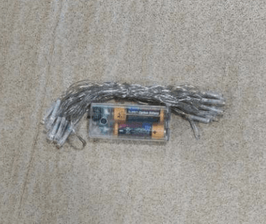 Battery Operated String Lights (20L)(3M)(Yellow) - Alt View