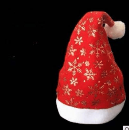 Christmas Hats with Snowflakes (12 pcs) - DMC Wholesale