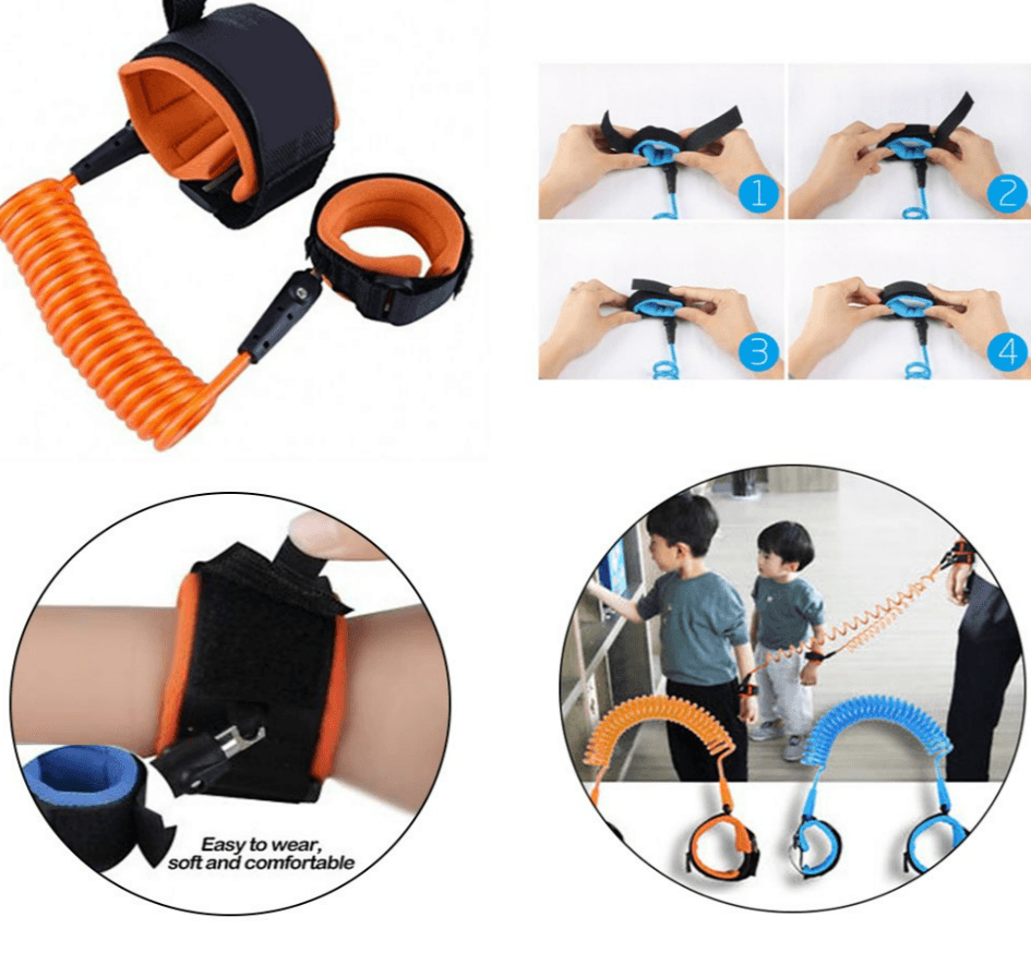 Anti-Lost Wrist Strap For Toddlers (1.5m)