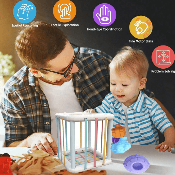 Cube Rattle For Little Ones