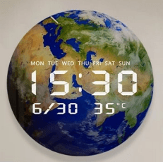 LED Digital Wall Clock (30 cm)