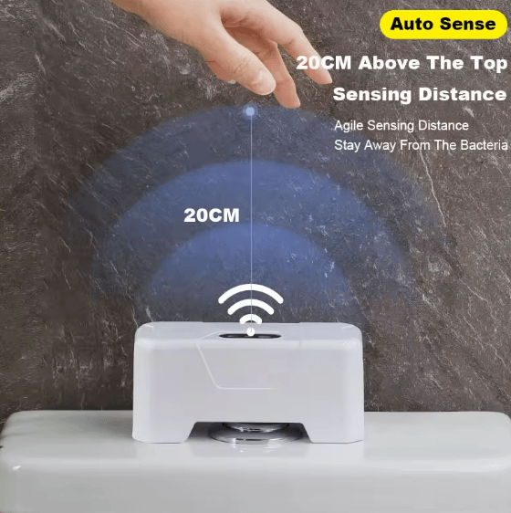 Toilet Sensor Flusher
