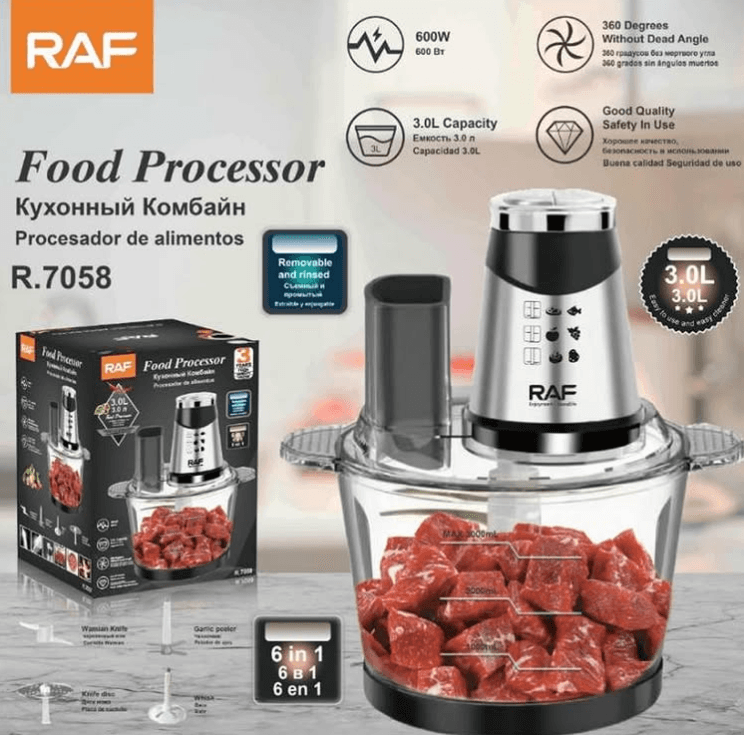 Electric Food Processor (3L)