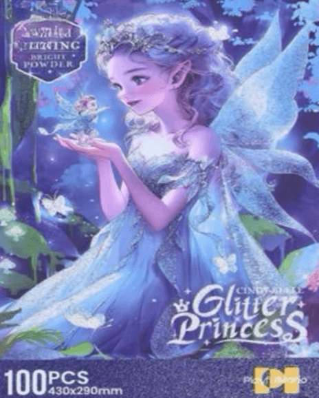 Designed Puzzle (100pcs)(Glitter Princess)(430x290mm)