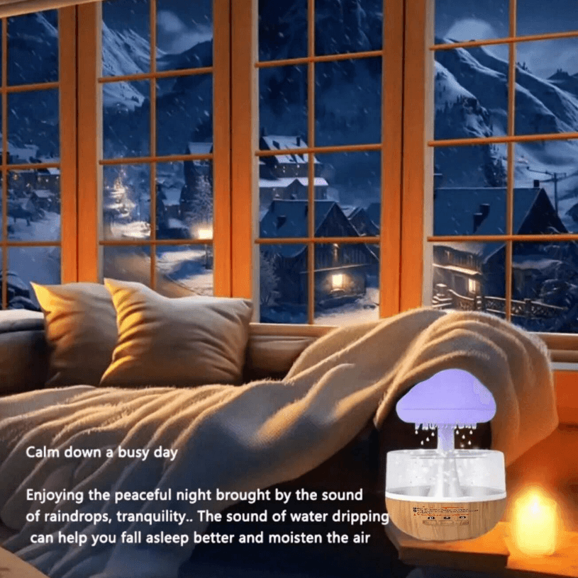 Water Dripping Rain Cloud Humidifier