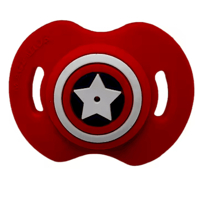 Superhero Pacifier Baby Soother With Unique Shape
