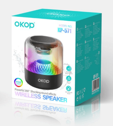 Mini Portable Wireless Bluetooth Speaker with Light