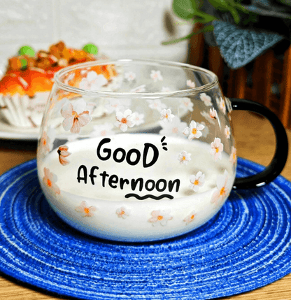 Single Wall Glass Mug (Orange)(380ml) - DMC Wholesale