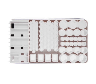 Battery Organizer Storage Case with Tester (excluding batteries)